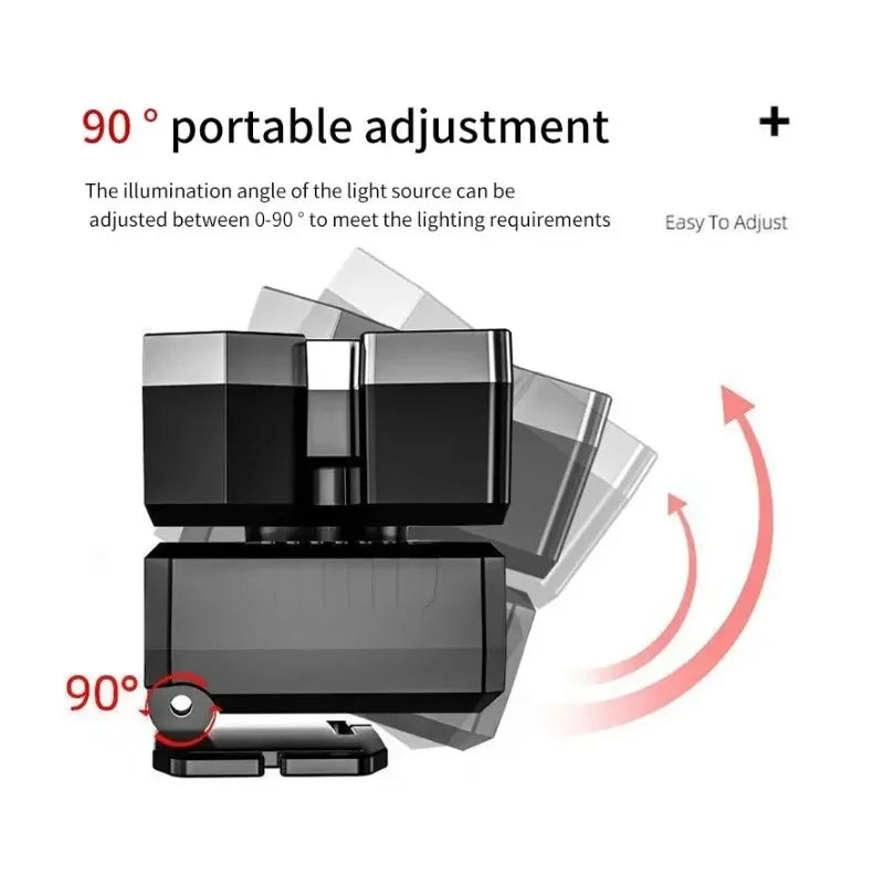 Rechargeable LED Headlamp Powerful for Fishing Hunting Camping Hiking - Adjustable Bright Front Torch Lanterns