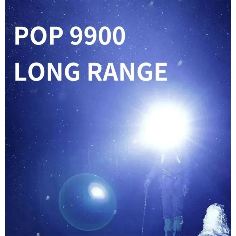 Rechargeable LED Headlamp Powerful for Fishing Hunting Camping Hiking - Adjustable Bright Front Torch Lanterns